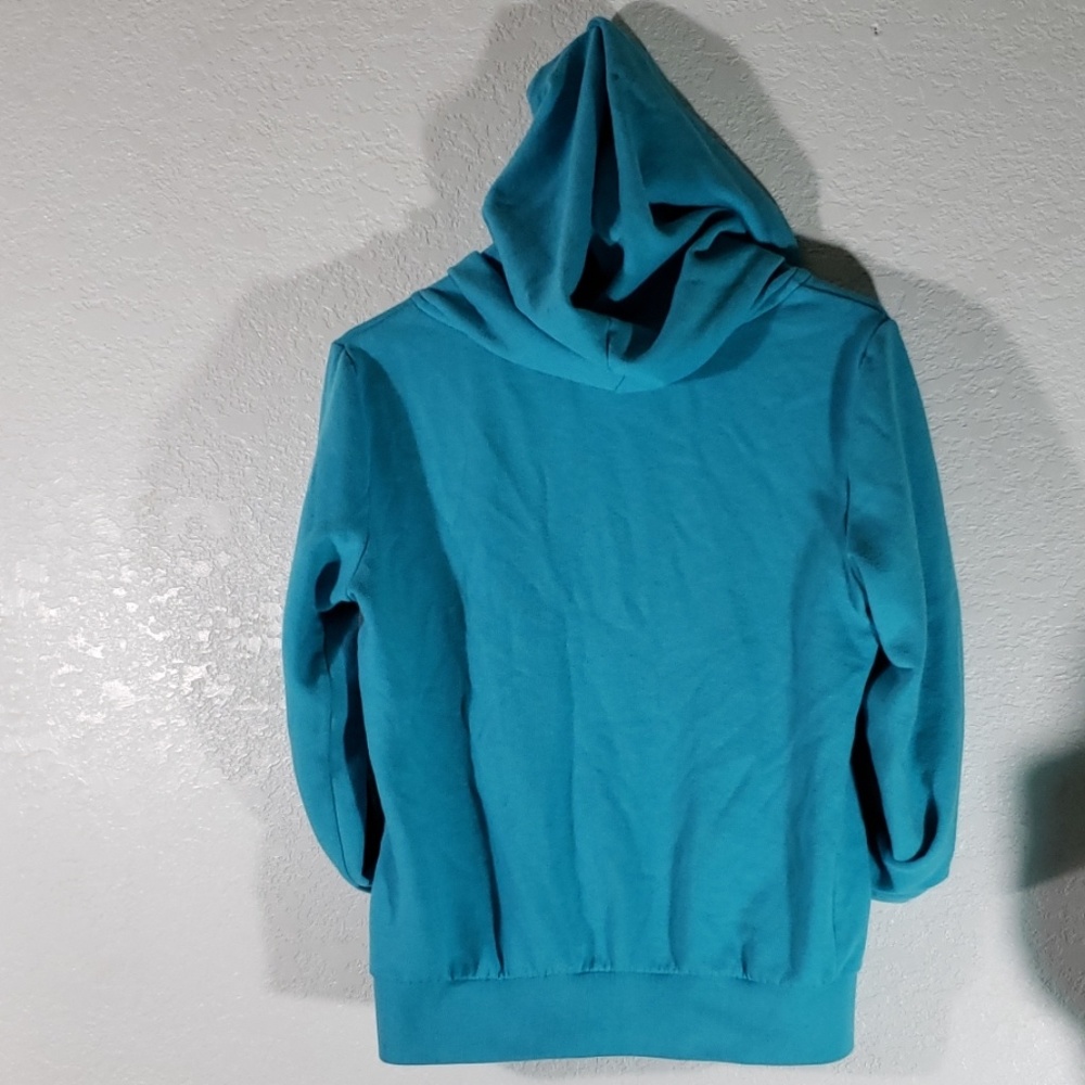 SP Pink zipper hoodie in blue - Picture 3 of 4